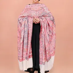 Kala Maison Women Ethnic Motifs Paisley Woven Design Shawl-picture-43