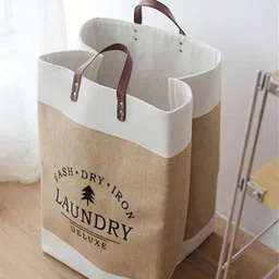 Mason Home Beige Kinsho Laundry Bag-30