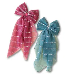 RIBBON CANDY Set of 2 Girls Embellished Hair Accessory Set-image-54