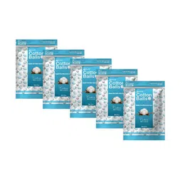 Assure Set Of 5 White Makeup Remover Cotton Balls- 100 Pcs Each-26