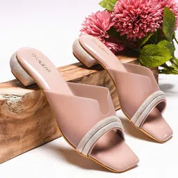 JodyHub Women Embellished Block Heel Sandal-58