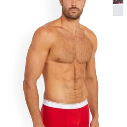 GUESS Pack Of 3 Printed Cotton Short TrunksU3BG25K6YW0P53N-picture-50