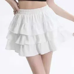 StyleCast Tiered Mini Skirt-image-35