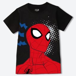 YK Marvel Boys Spider-Man Graphic Printed Round Neck Regular Fit T-shirt-image-69