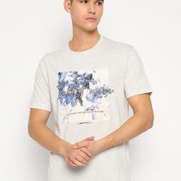 Duke Men Graphic Printed Round Neck Cotton Slim Fit T-shirt-image-39