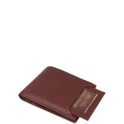JONFY Men Solid PU Two Fold Wallet-3