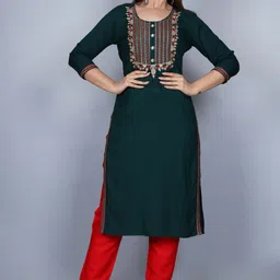 Mehsoos Women Thread Work Kurta-picture-46