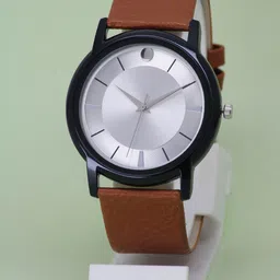 VIRAKTI Women Leather Straps Analogue Watch G-32-SILVER-G-image-47