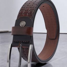 Provogue Men Textured Leather Formal Belt-picture-24