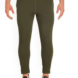 GOTO Mid Rise Slip-On Dry-Fit Gym Tights-image-11