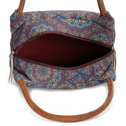 Anekaant Ethnic Motifs Printed Oversized Structured Handheld Bag image 5