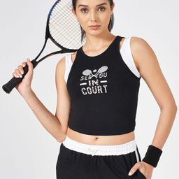 Ajile by Pantaloons Cotton Crop Top-picture-20