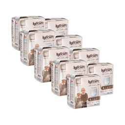 Lyfcare Set Of 9 Classic Adult Pull Up Diaper Pants - L - 10 Pieces Each-image-48