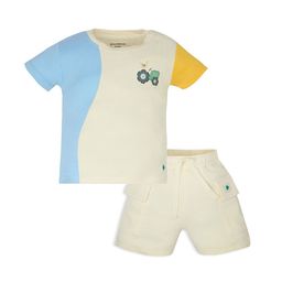 My Milestones Boys Colourblocked T-shirt with Shorts-32