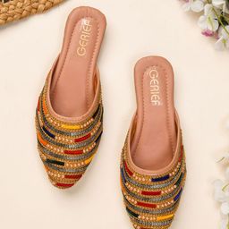 GERIEF Women Printed Mules-picture-18