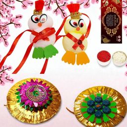 Vrinde 6Pcs Wraparound Rakhis-picture-16