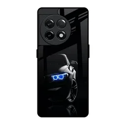 QRIOH Car In Dark Quirky Printed OnePlus 11R 5G Silicone Back Case Mobile Accessories-picture-39