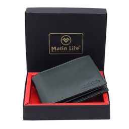 MATIN LIFE Men Leather Two Fold Wallet-47