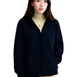 CORSICA Women Fleece Hooded Woven Jacket-picture-42