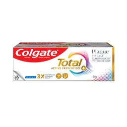 Colgate Total Plaque Release Natural Mint Toothpaste with Amino Foam & Zinc - 80g-10