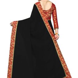 limtd Zari Pure Georgette Designer Saree image 5