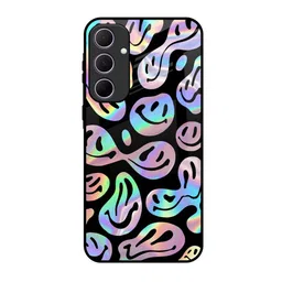 QRIOH Abstract Printed Samsung Galaxy A35 5G Back Case Mobile Accessories-21