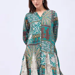 DressBerry Women Floral Printed Shirt Dress-picture-12