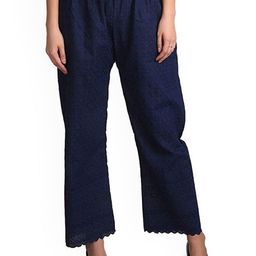 SRISARAS Women Geometric Self Design Regular Fit Mid-Rise Cotton Trousers-image-62