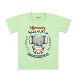 Arvesa Kids Typography Printed Short Sleeves T-shirt-picture-26