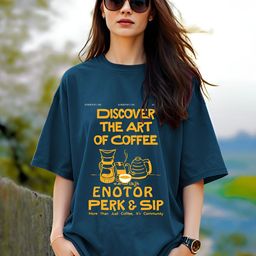 AUSK Women Typography Printed Round Neck Cotton Oversized T-shirt-picture-47