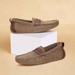 BYFORD by Pantaloons Men Synthetic Leather Textured Loafers-picture-26