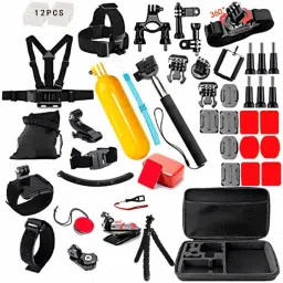 Delidge Sports Camera Accessories Set 53 in 1 Sets Tripod Kit-21