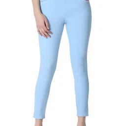 3BUTTERFLIES Women Skinny Fit Cotton Jeggings-picture-11