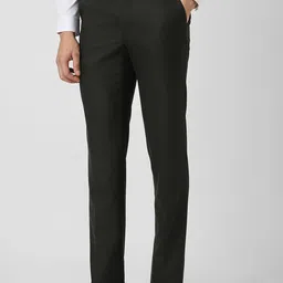 Van Heusen Men Mid-Rise Slim Fit Formal Trousers-image-63