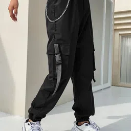Stylecast X Slyck Women Solid Regular Fit Jogger-image-40