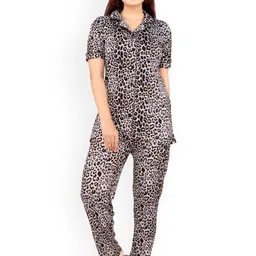 WOOL 4U Women Printed Night suit-picture-49