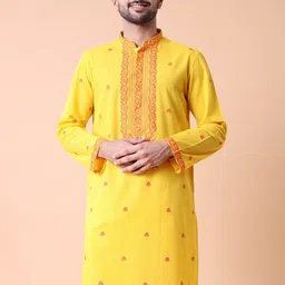 MAAHI FABS Geometric Printed Mandarin Collar Pure Cotton Kurta-picture-28