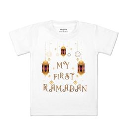 Arvesa Kids Typography Printed Applique T-shirt-image-45