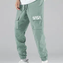 TIOR Boys Green Cotton Cargos-image-22