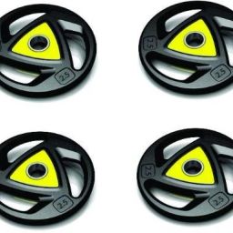 10 kg Olympic Barbell/Rod Rubber Plates (2.5KG Pack of 4) Home Gym Combo-4