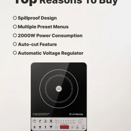 longway 2000 W Induction Cooktop Push Button image 3
