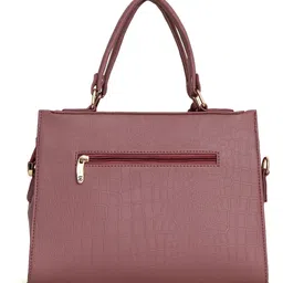 Exotic PU Structured Handheld Bag image 5