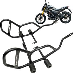 Motorcycle Leg Guard Crash Bar With Frame Slider Legguard For Honda Hornet 2.0 Bike Crash Guard-image-4
