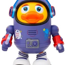 Duck Space Dancing Toy for kids with Light and Sound Effects-picture-0