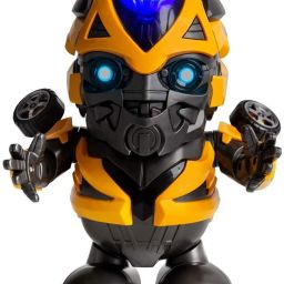 BumbleBee transformer Dance Hero Toys Dancing Robot With 3D Light Music Dancing Action Figure Lights & Music Interactive Toy For Boy Girls Kids Children Gift-image-104