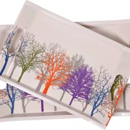 u.p.c. Melamine Serving Tray, (Medium and Large Size) Villori Series Tray Tray image 4