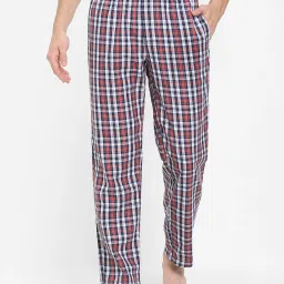 Comfortable Pajama 100% Cotton with Side Pocket checkered MULTICOLOR, Men Pyjama-image-35