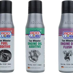 Premium Quality Bike Engine Oil Additive, Flush and Fuel Additive 50ML Each engine flush, engine oil additive & petrol additive combo for bike Oil Flush and Treatment-0