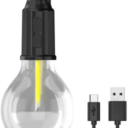 USB Rechargeable LED Light Clip Bulb Light Tent Lamp Yard Camping Outdoor 8 hrs Bulb Emergency Light-image-74