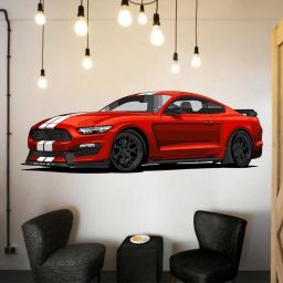 101 cm Car Mountain jeeps, Racing car Wall Sticker Big size sticker, 3D sticker Self Adhesive Sticker-image-23